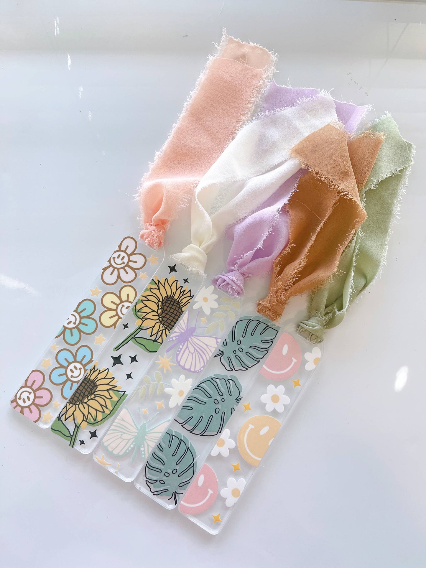 Acrylic Bookmarks-UV DTF-6 styles