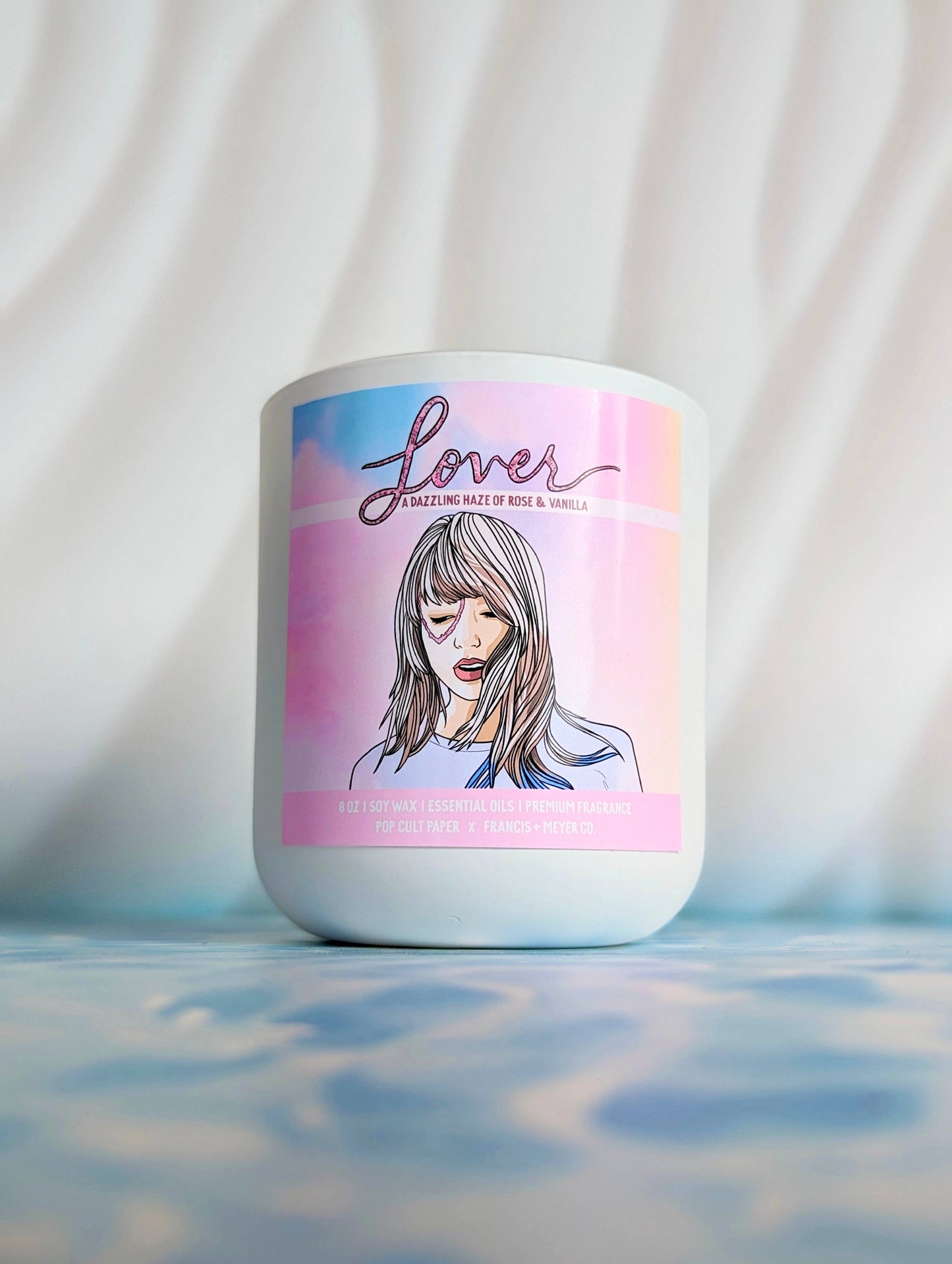 Lover Pop Culture Candle - Taylor Swift 8 oz Lavender Candle
