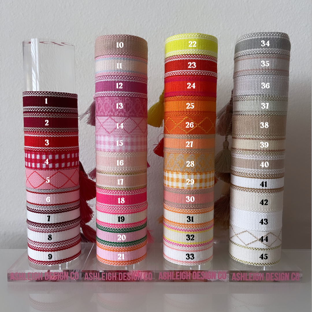 *kids* CUSTOM Embroidered Bracelet