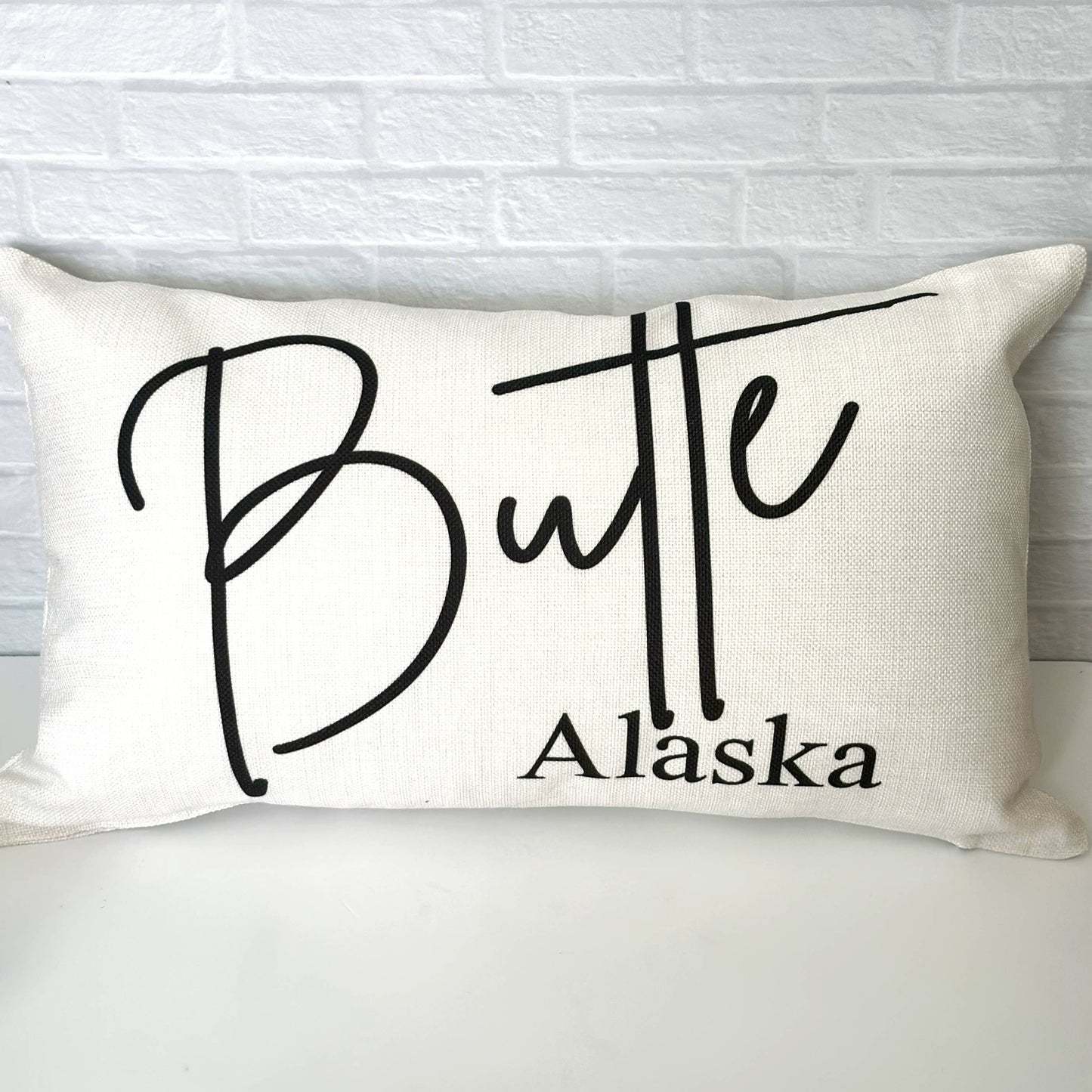 Custom City Throw Pillow - Any City and State
