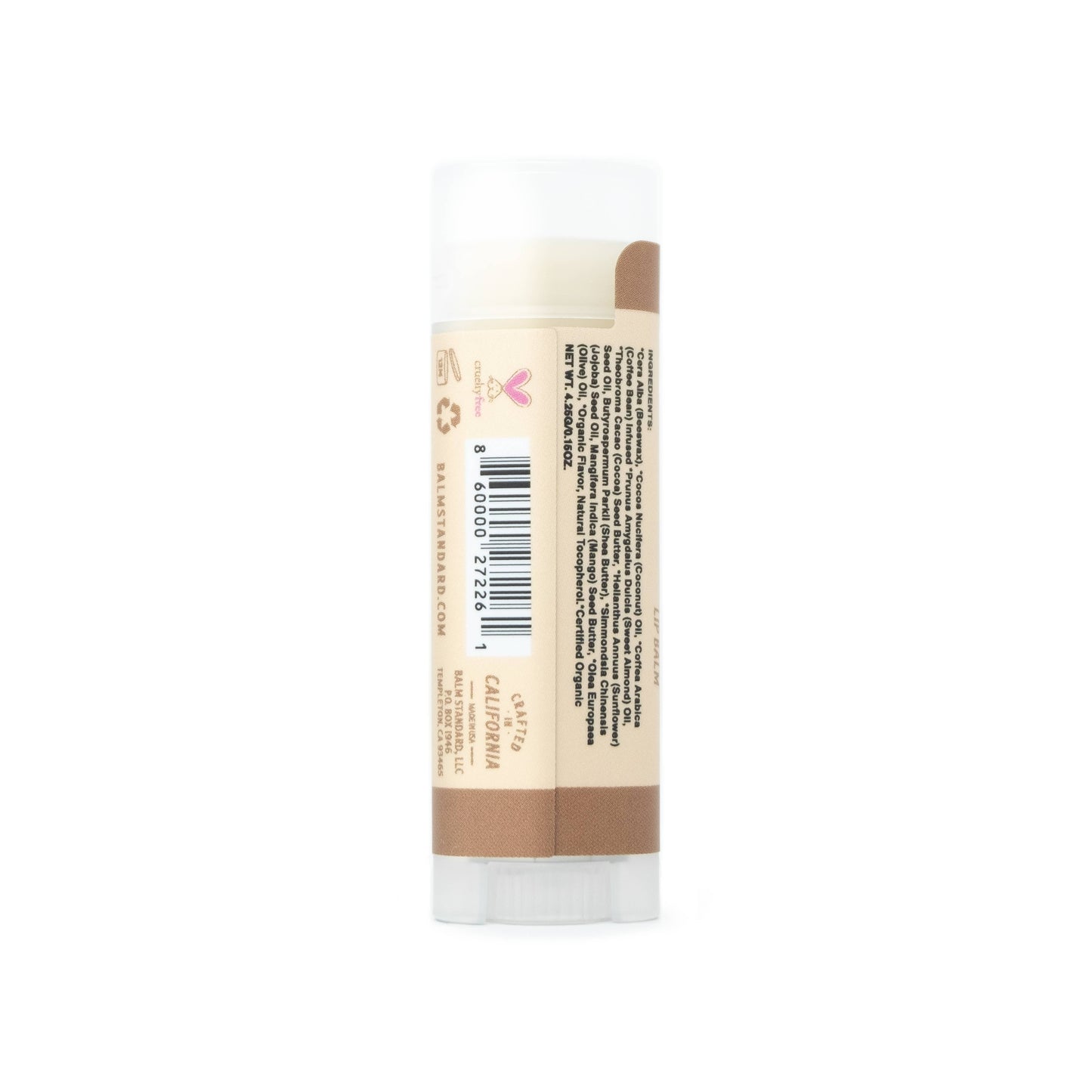 Lip Balm Coffee Bean & Maple - 1 Unit
