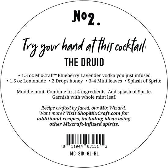 Blueberry Lavender Spirit Infusion Kit