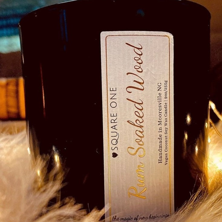 LSO Rum Soaked Wood Candle