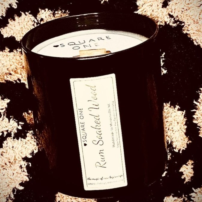 LSO Rum Soaked Wood Candle