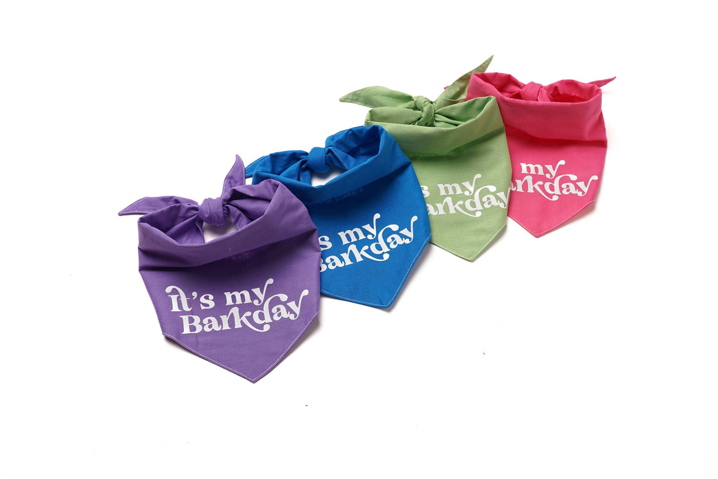 Barkday Blue Birthday Dog Bandana