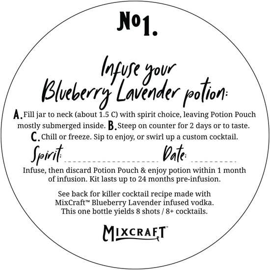 Blueberry Lavender Spirit Infusion Kit