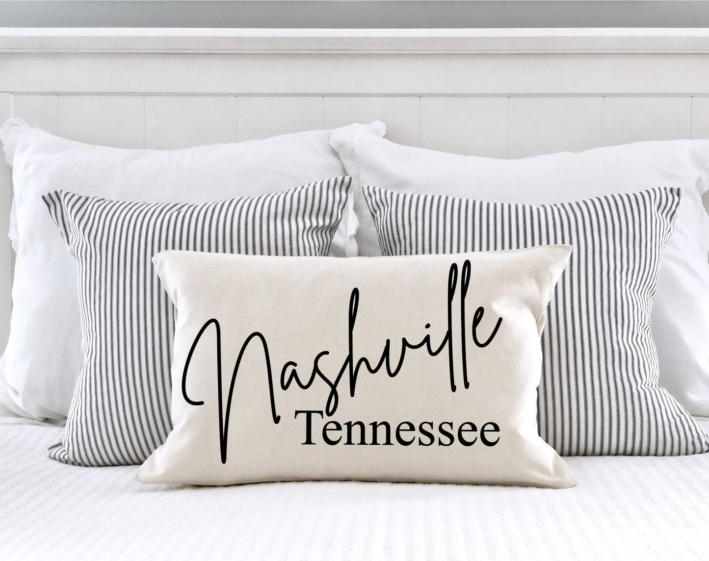 Custom City Throw Pillow - Any City and State