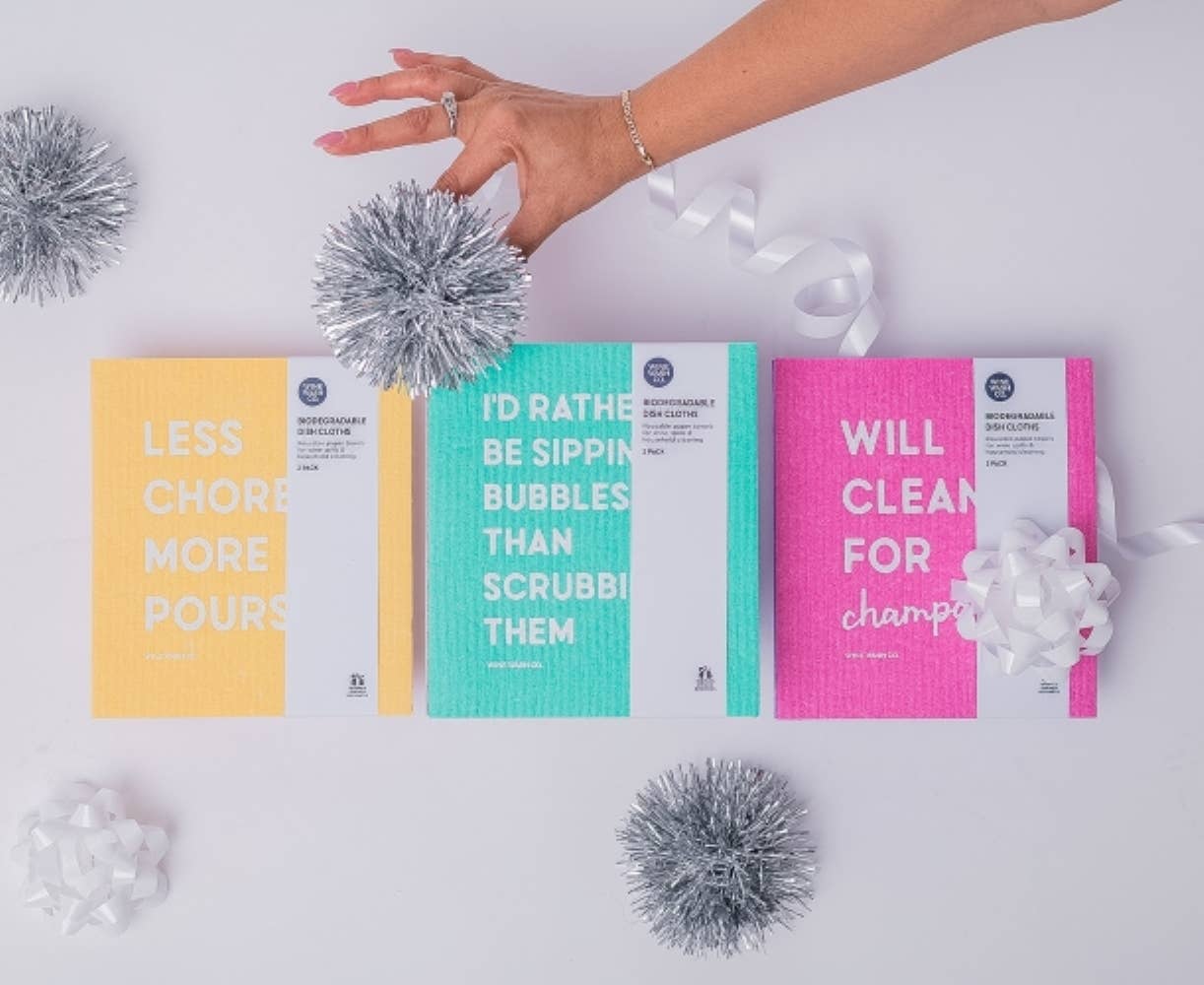 Biodegradable Dish Cloths – Mix Case *NEW*