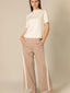taupe/ivory