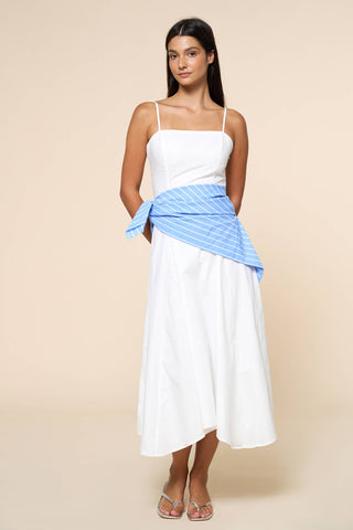 Charleston Banadana Waist Dress