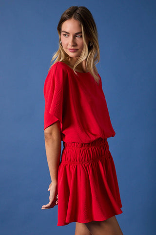 Layla Cinched Waist Mini Dress
