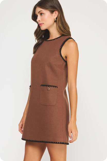 Chelsea Boucle Mini Dress