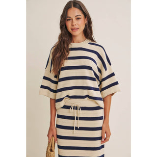 WEEKEND IN CANNES SWEATER SET