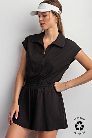 Butter Soft Quarter Zip Romper