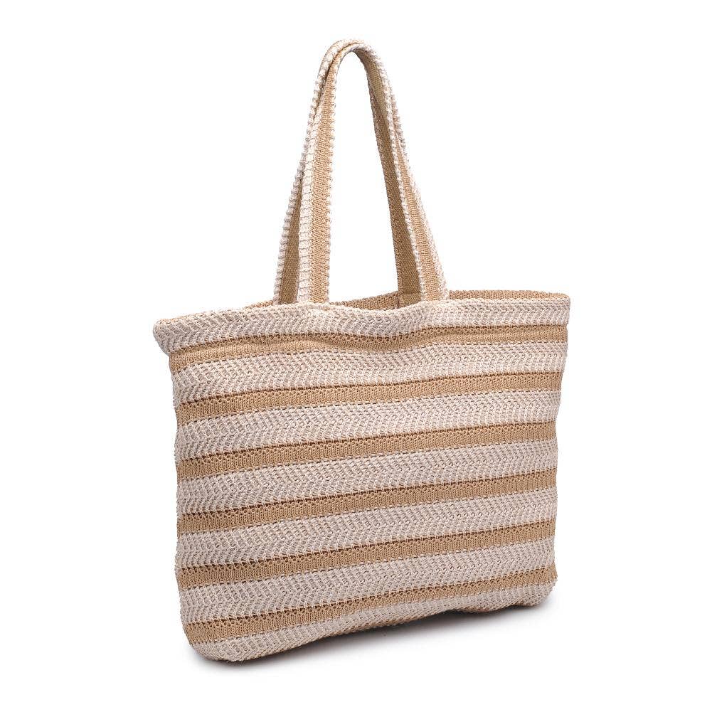 Ophelia Striped Beach Summer Tote