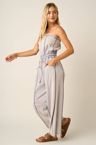 SAGE BARREL LEG JUMPSUIT