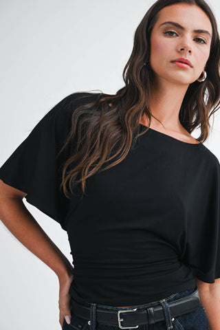 Carolina Sky Back Tie Top