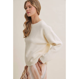 AUTUMN PICNIC BOW SWEATER