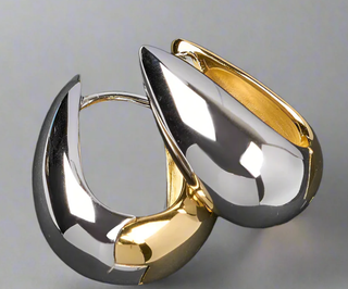 MayMay Undecided Hoop Earrings- PVD Waterproof