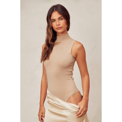 Perfect Layer mock Knit Bodysuit