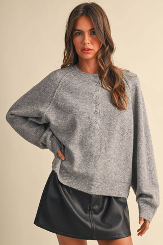 The Everyday Henley Sweater