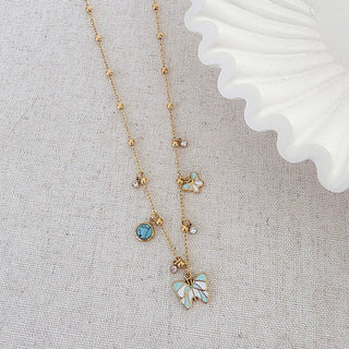 Charmed with Butterflies Necklace