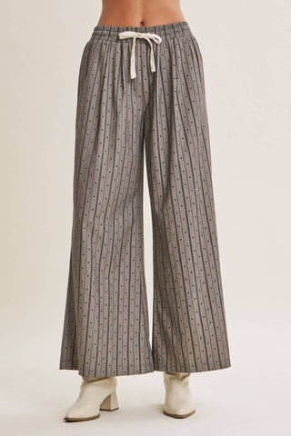 EVERYDAY POLKA DOT PINSTRIPE PANTS