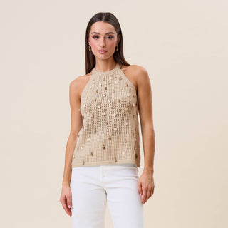 We Shell Halter Top