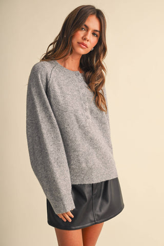 The Everyday Henley Sweater