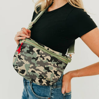 Callahan Canvas Printed Bum Bag