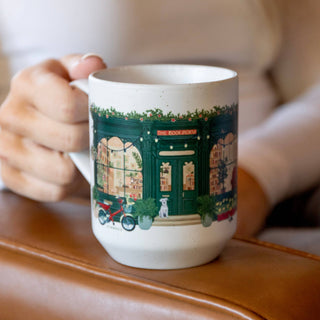 Bookworm Bookstore Ceramic Mug