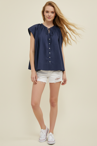 Hila Cape Button Down