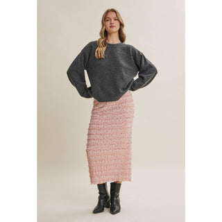 AUTUMN PICNIC BOW SWEATER