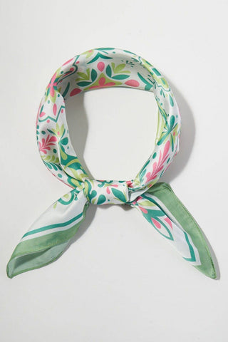 Garden Tile Mosaic Print Bandana