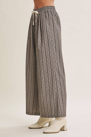 EVERYDAY POLKA DOT PINSTRIPE PANTS