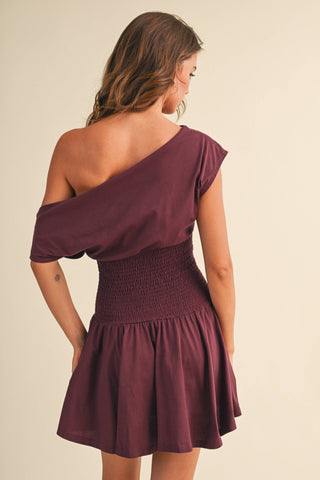 Flirty Girl Off Shoulder Dress