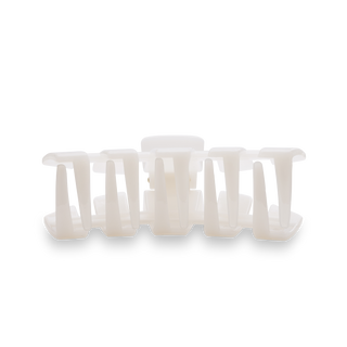 Classic Hair Clip | Large | Coconut White
