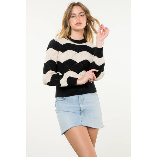 Cassie Chevron Sweater