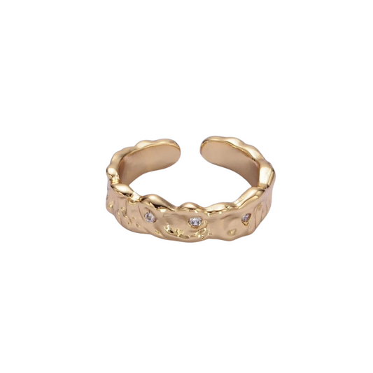 Molten Band Ring