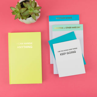 Adulting + Other Hard Shit Notepad