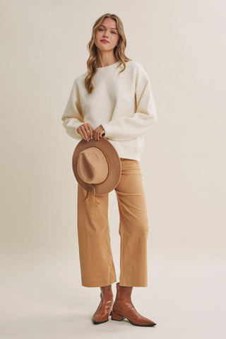 AUTUMN PICNIC BOW SWEATER