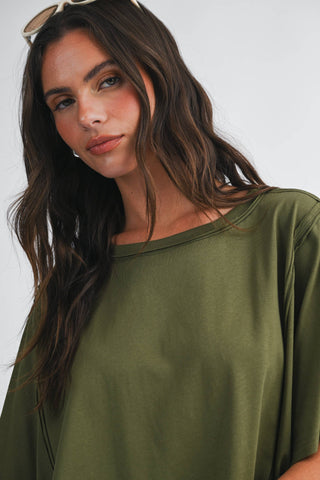 Dolman Short Sleeve Top