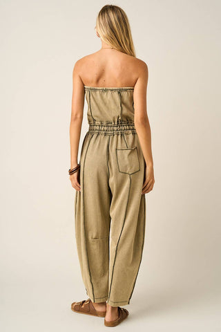 SAGE BARREL LEG JUMPSUIT