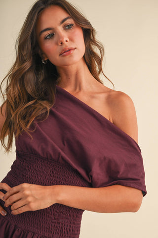 Flirty Girl Off Shoulder Dress