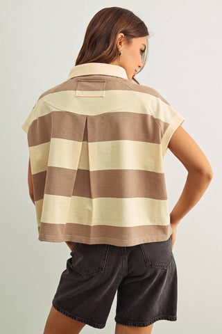 Fairway Stripe Polo
