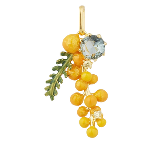 Spring Picnic Bracelet- enamel charms