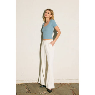 Extra Wide Leg Pull-On Pants