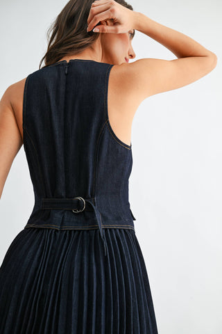 Cambridge Pleated Dress