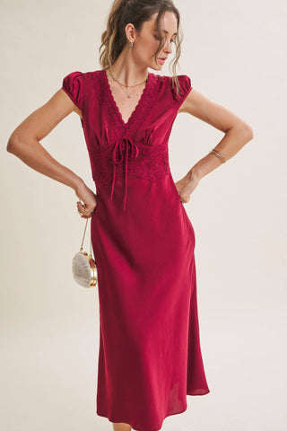 GRACEFUL DRAPE DRESS