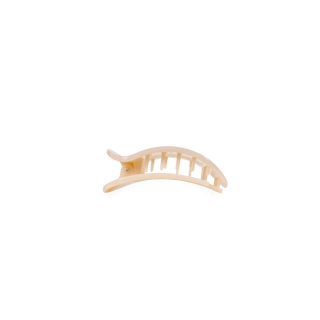 Almond Beige | Tiny | Flat Round Clip